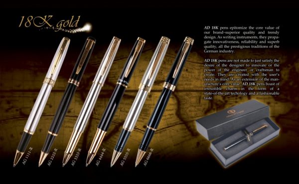 18K gold plated pen