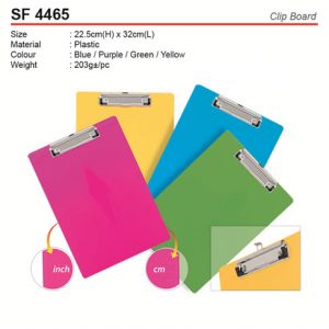 Plastic Clipboard (SF4465)