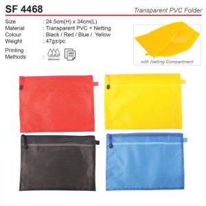 PVC Folder with netting (SF4468)