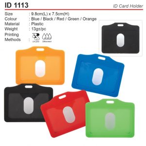 Plastic ID Card Holder (ID1113)