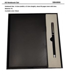 A5 Notebook Set (GBA8888) – Pembekal Cenderahati