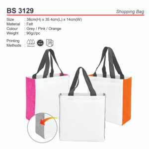 felt shopping bag
