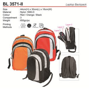 Budget Laptop Backpack (BL3571-II)