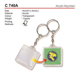 Acrylic Keychain (C740A)