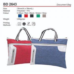 Modern Document Bag (BD2643)