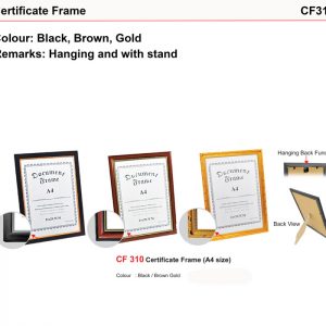 A4 Certificate Frame (CF310)