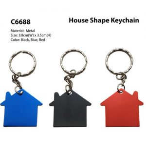 House Shape Keychain (C6688)
