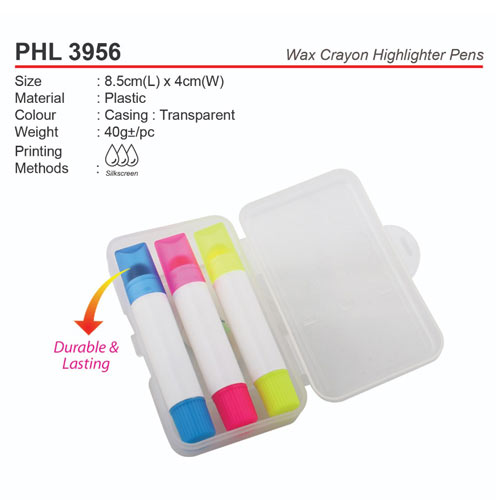Wax Crayon Highlighter Pen (PHL3956)