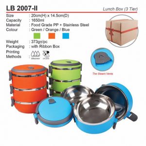 3 tier Lunch Box (LB2007-II)