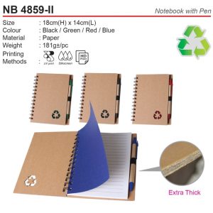 Notebook with pen (NB4859-II)