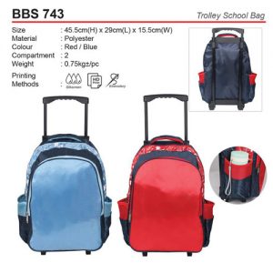 Trolley School Bag (BBS743)