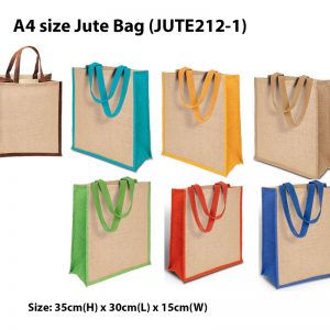 a4 size jute bag jute 212-1