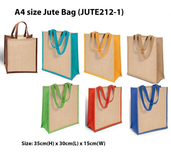 a4 size jute bag jute 212-1