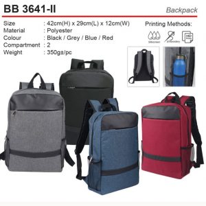 Polyester Backpack (BB3641-II)