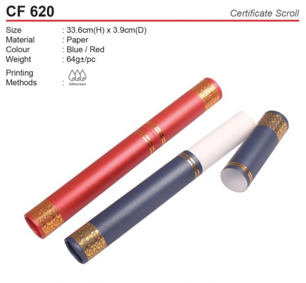 Certificate Scroll (CF620)