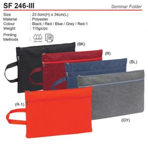 Budget Seminar Folder (SF246-III)