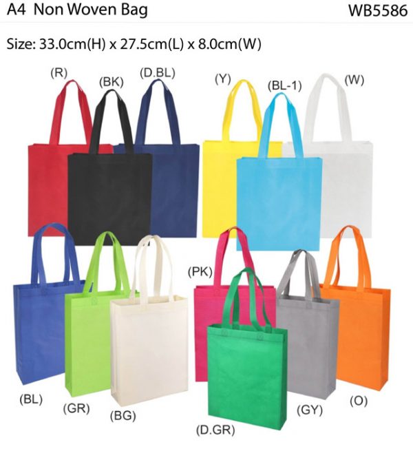 A4 non woven bag WB5586