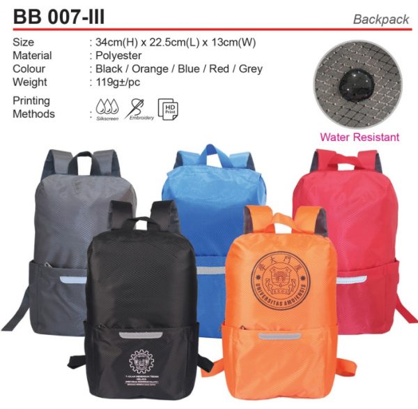 Budget Backpack (BB007-III)
