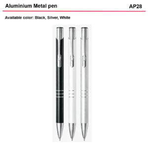 aluminium metal pen AP28