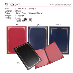 certificate holder CF625-II