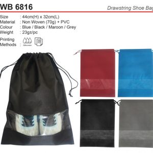 Drawstring Shoe Bag (WB6816)