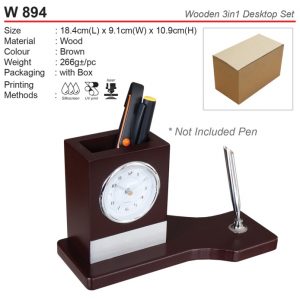 Wooden Desktop Set (W894)