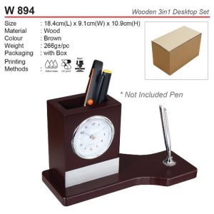 Wooden Desktop Set (W894)