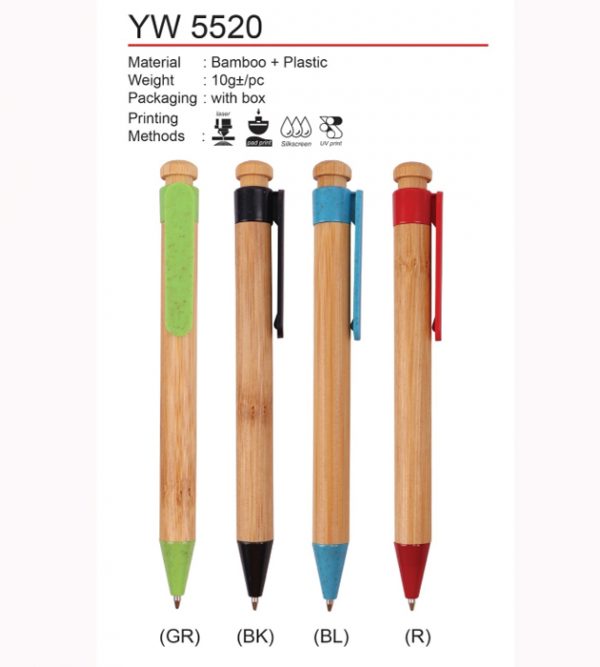 Eco Bamboo Pen (YW5520)