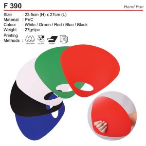 PVC Hand Fan (F390)