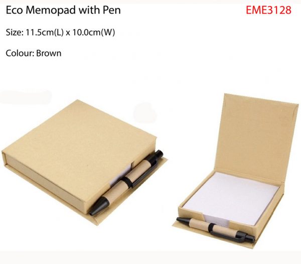 Eco Memopad with Pen (EME3128)