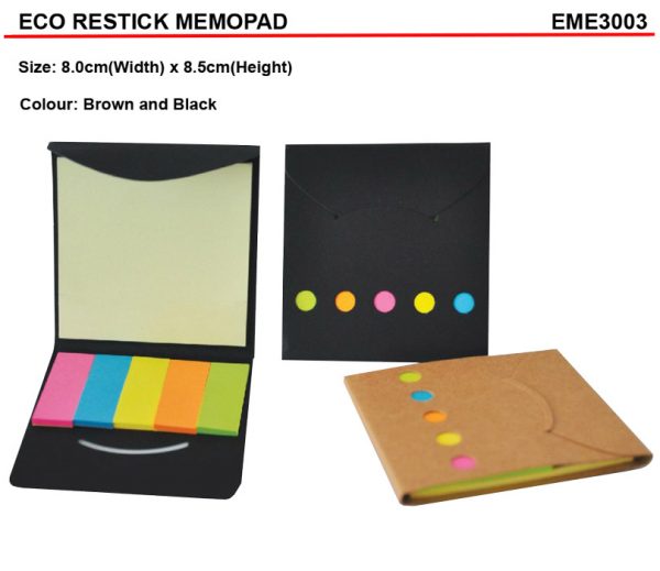 Eco Restick Memopad (EME3003)