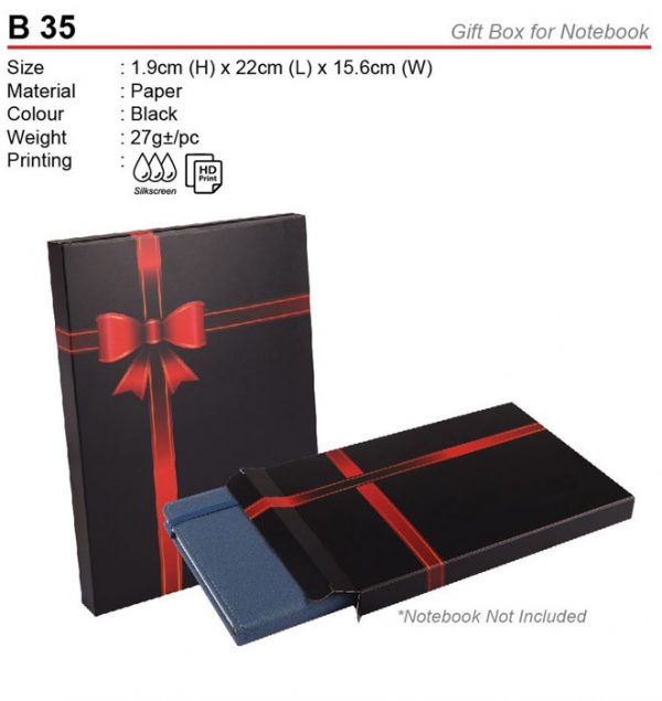 Gift Box for Notebook (B35)