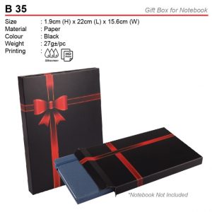 Gift Box for Notebook (B35)