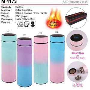 LED Thermo flask (M4173)