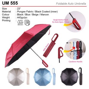 Foldable Auto Umbrella (UM555)