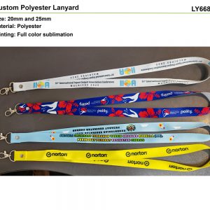 ustom Polyester Lanyard (LY6688)