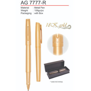 18K Gold Plated Pen (AG7777-R)