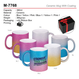 Ceramic Mug with Coating (M-7768)