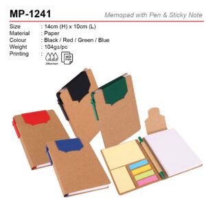 Notebook with Sticky Note (MP-1241)